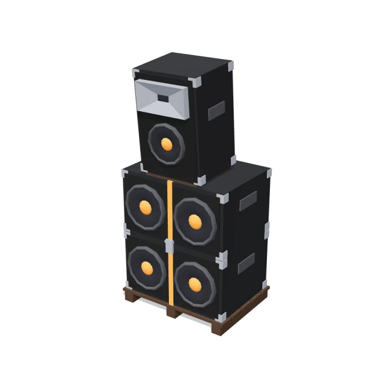 Speakers — free 3D model
