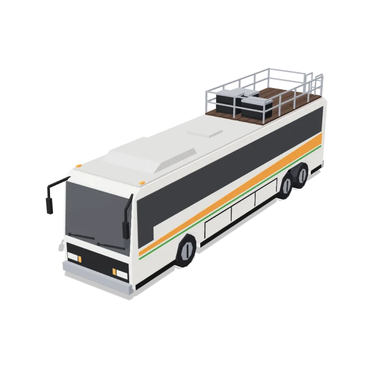 Tour bus — free 3D model
