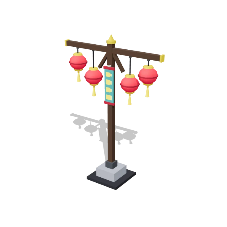 Lanterns — free 3D model