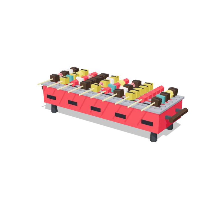 Skewers — free 3D model