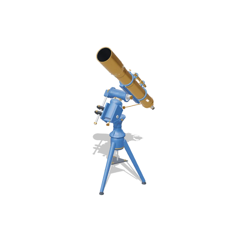 Observatory Telescope — free 3D model