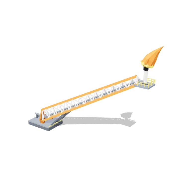 Flare boom — free 3D model