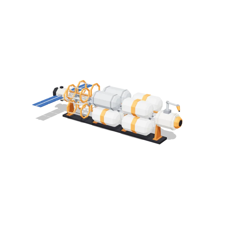 Fuel depot — free 3D model