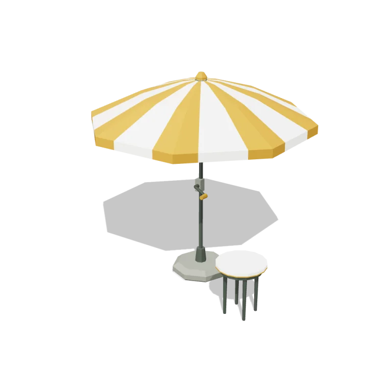 Patio Umbrella — free 3D model