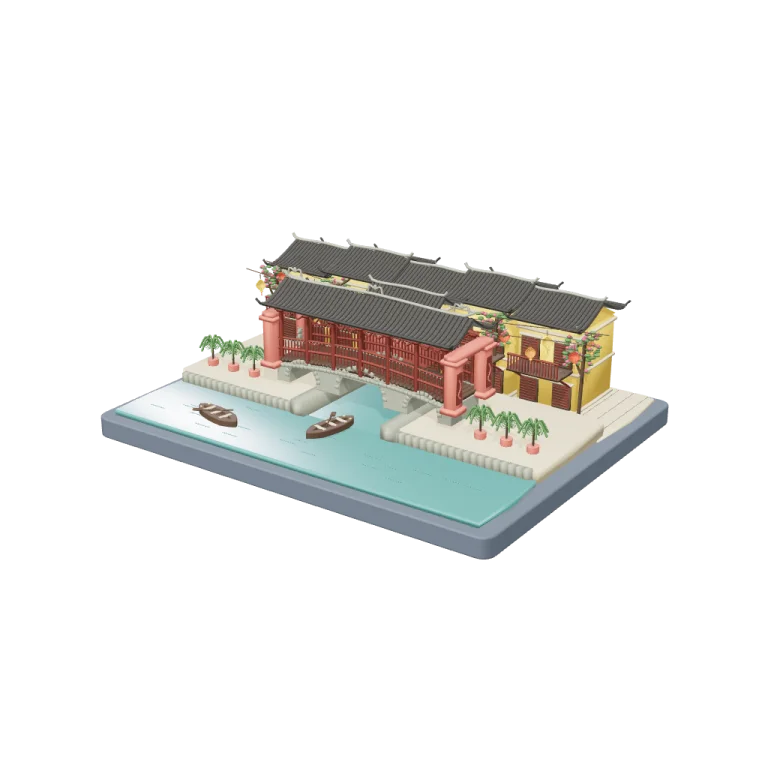 Phố cổ Hội An, Quảng Nam — free 3D model