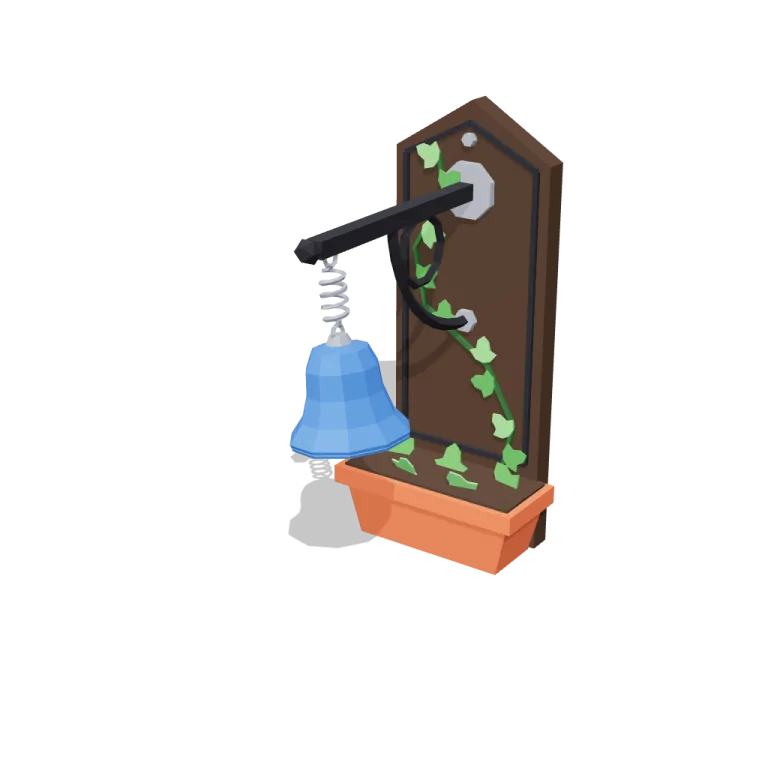Door bell — free 3D model