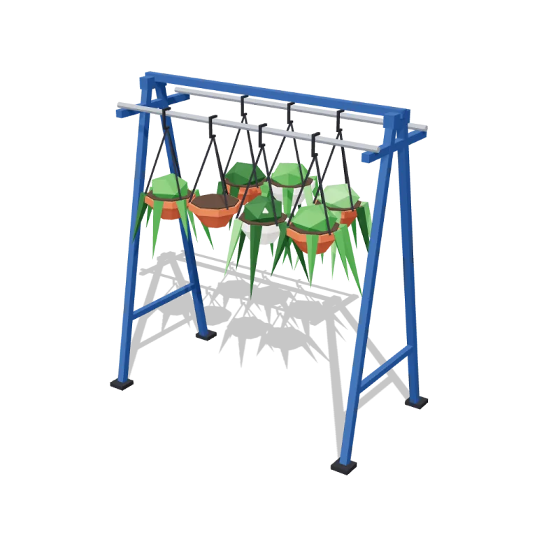 Hanging rails — free 3D model