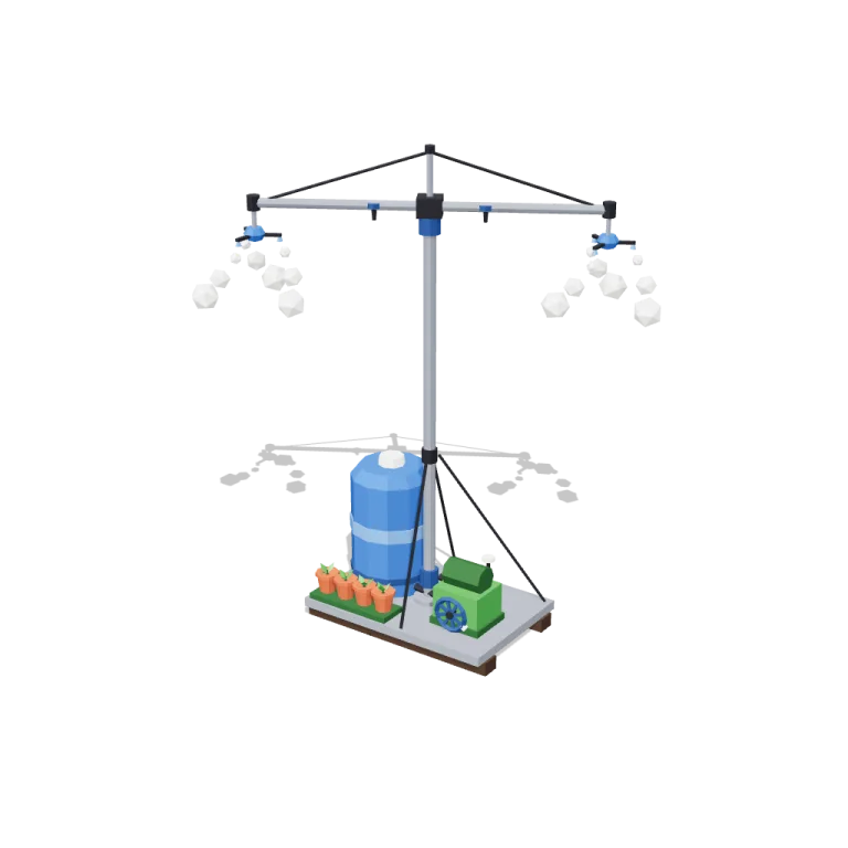 Misting system — free 3D model