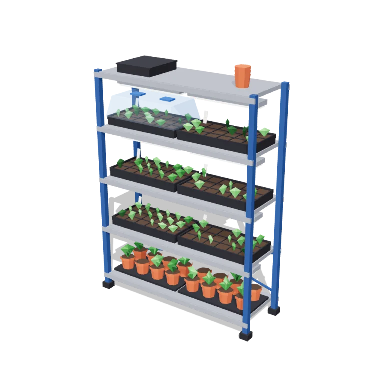 Seed racks — free 3D model