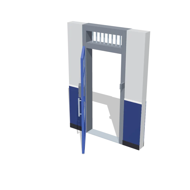 Cell door — free 3D model