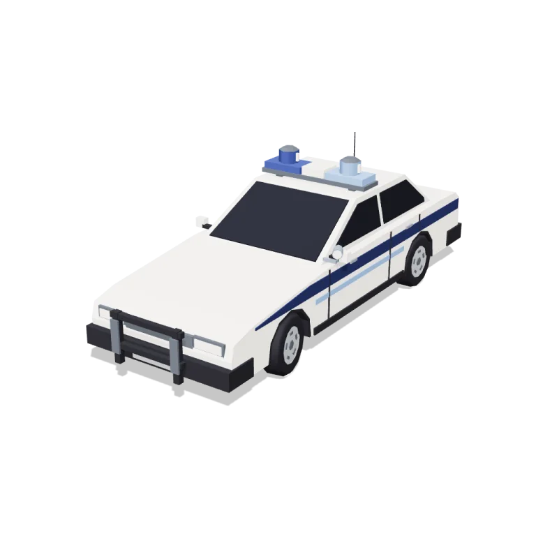 Patrol car — free 3D model
