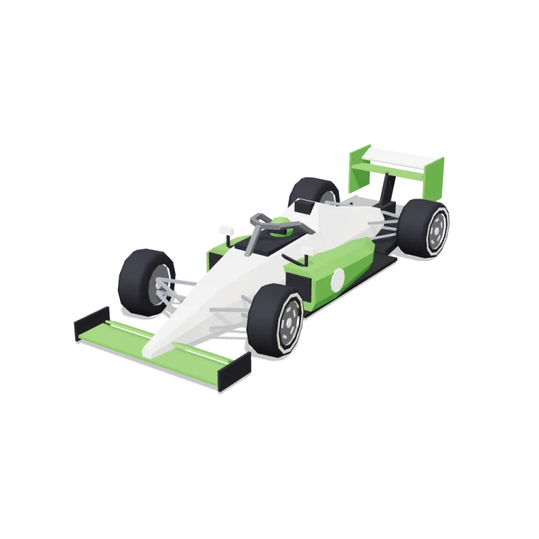 Race cars — free 3D model