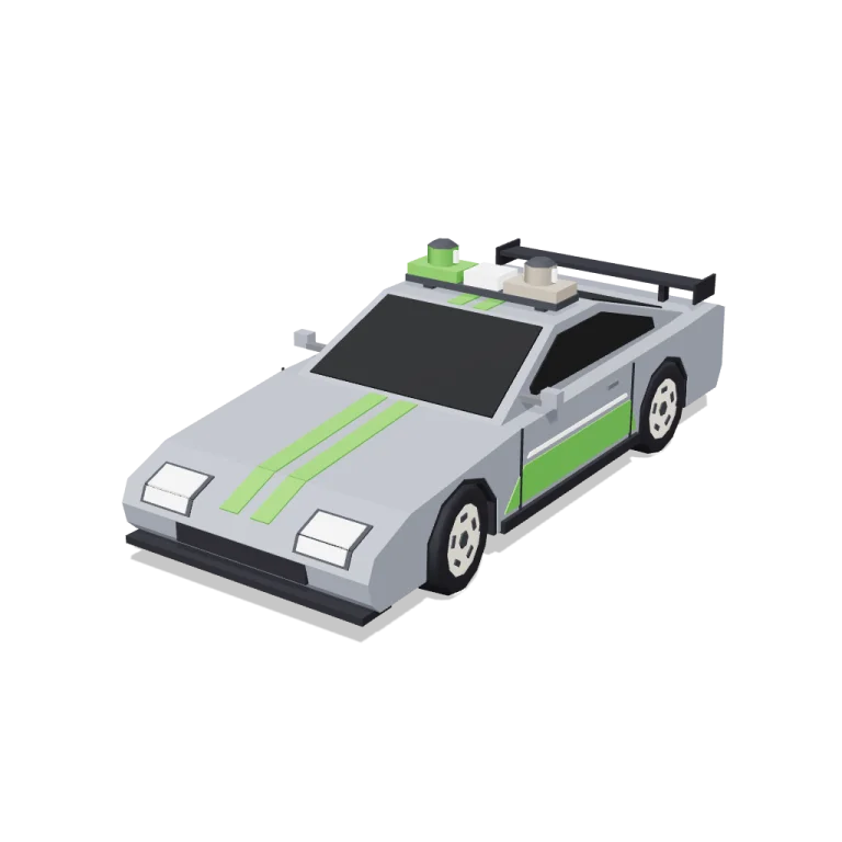 Safety car — free 3D model