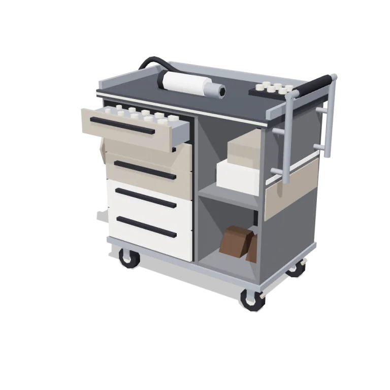 Tool trolleys — free 3D model