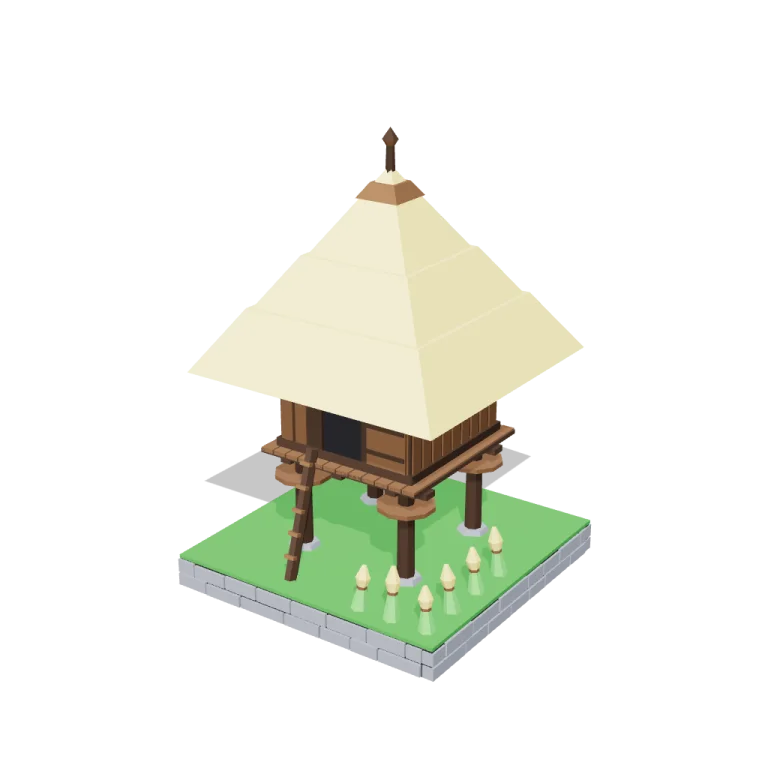 Granary 3D model