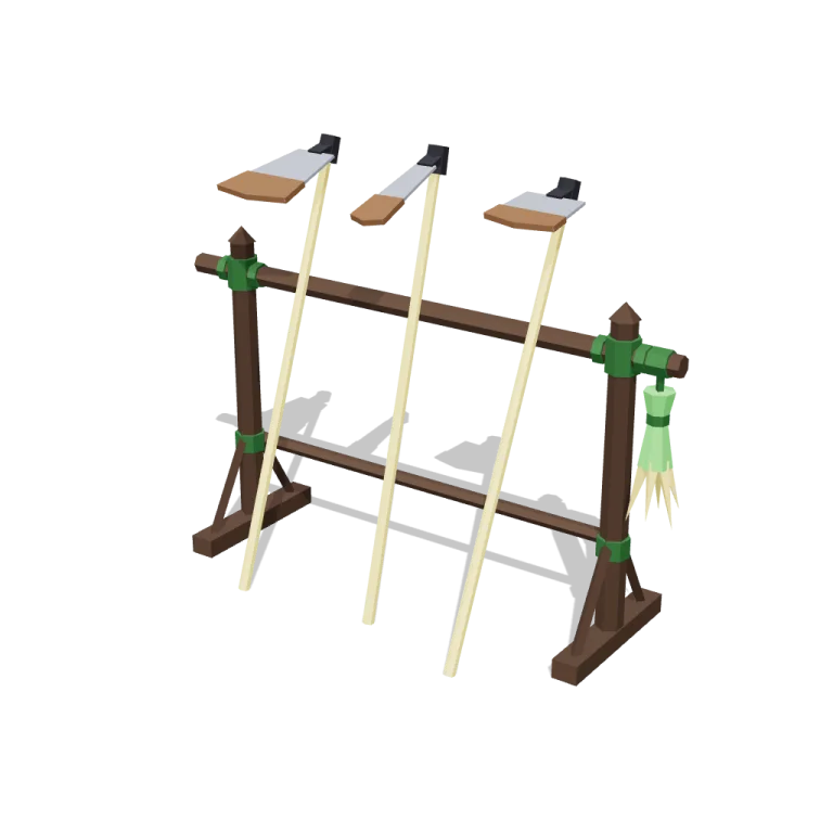 Hoes — free 3D model