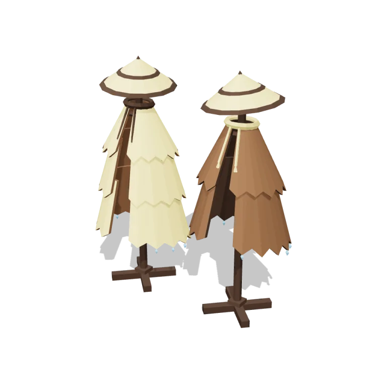 Rain capes — free 3D model