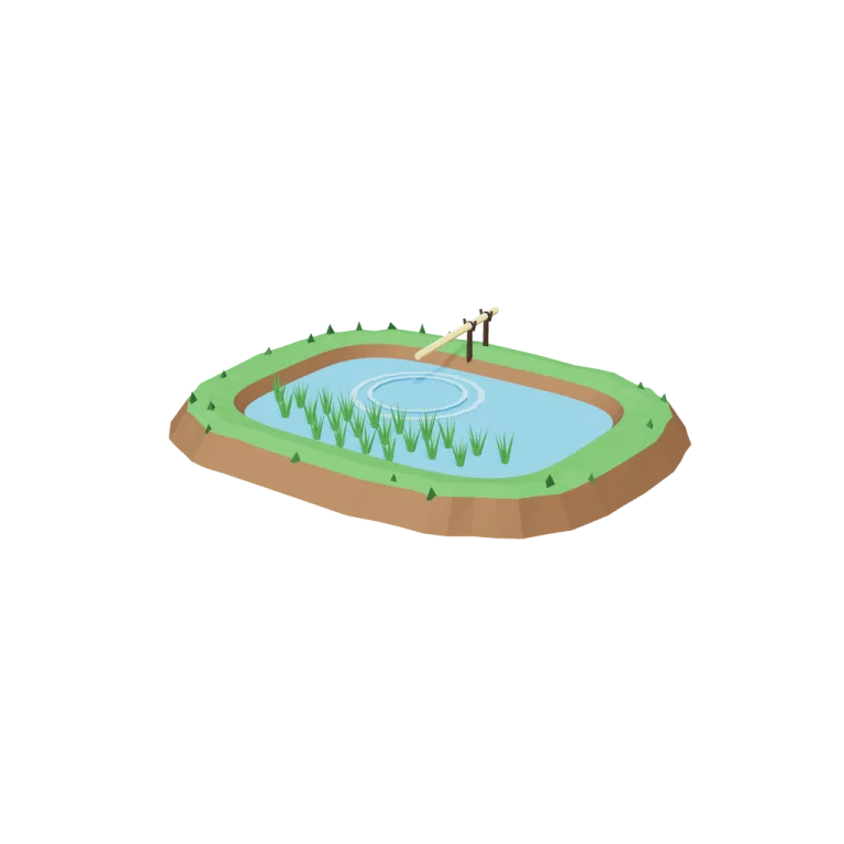 Rippling water — free 3D model
