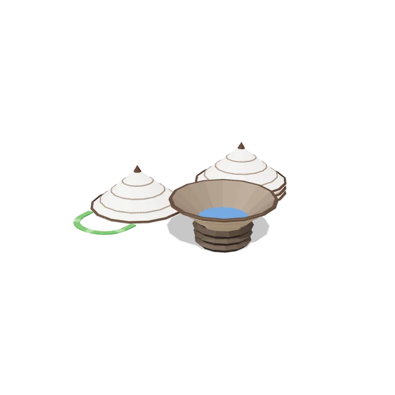 Conical hats — free 3D model