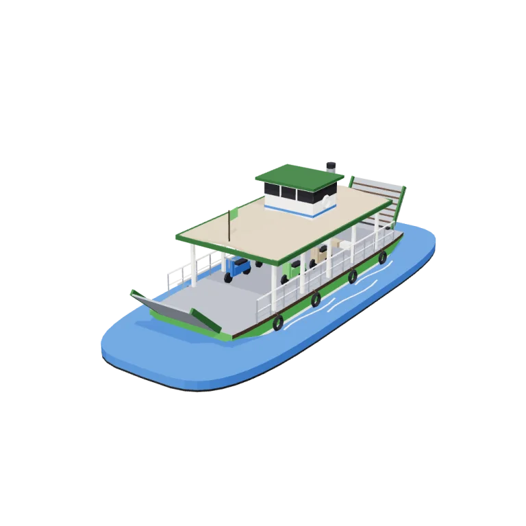 Ferry — free 3D model
