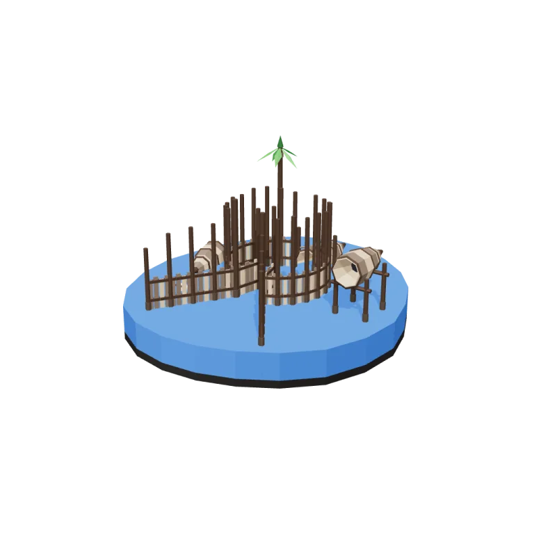 Fish traps — free 3D model