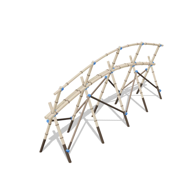 Monkey bridge — free 3D model