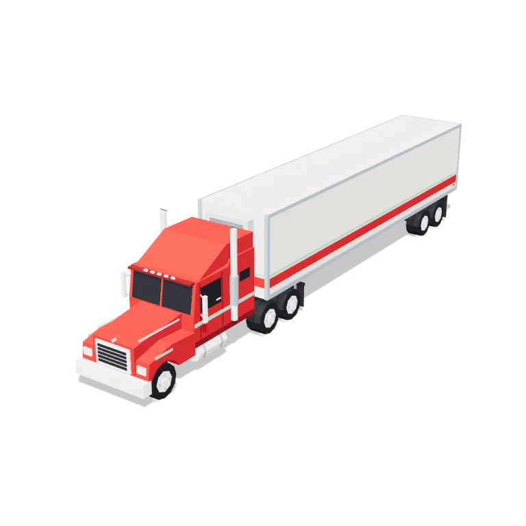 Big rig — free 3D model