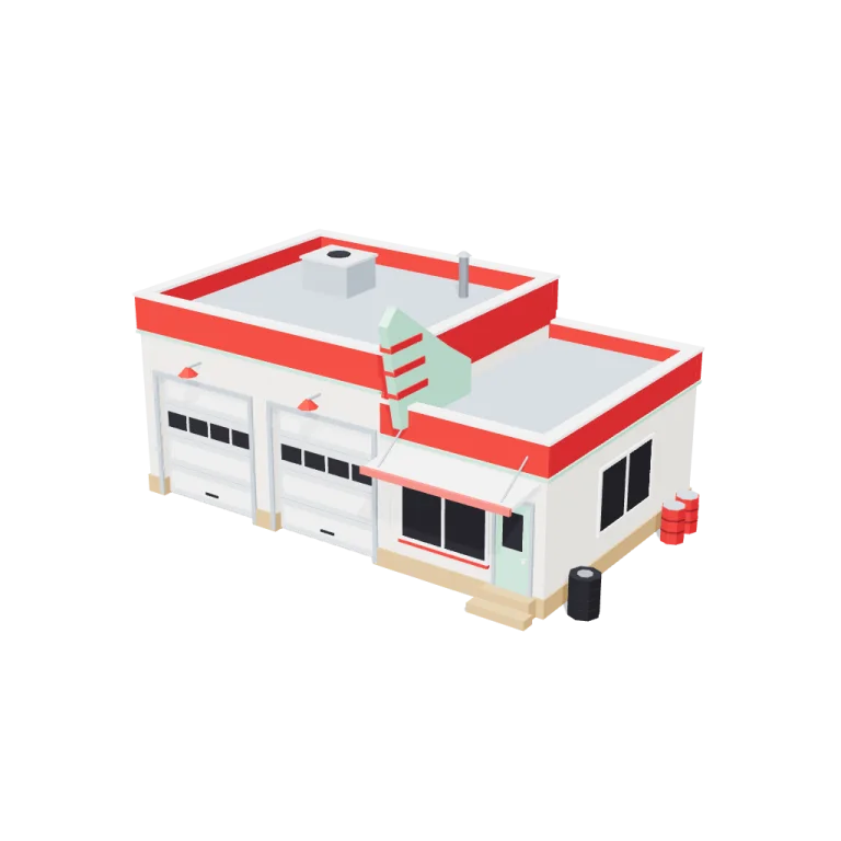 Garage — free 3D model
