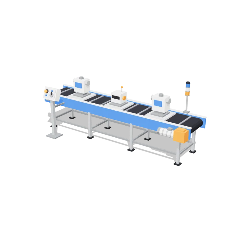 Conveyor lines — free 3D model
