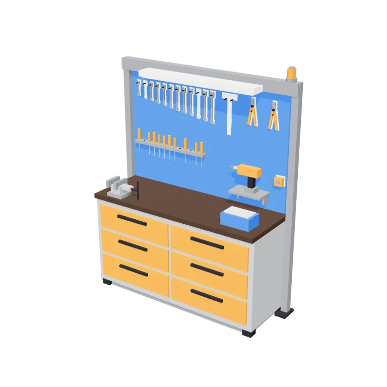 Tool racks — free 3D model