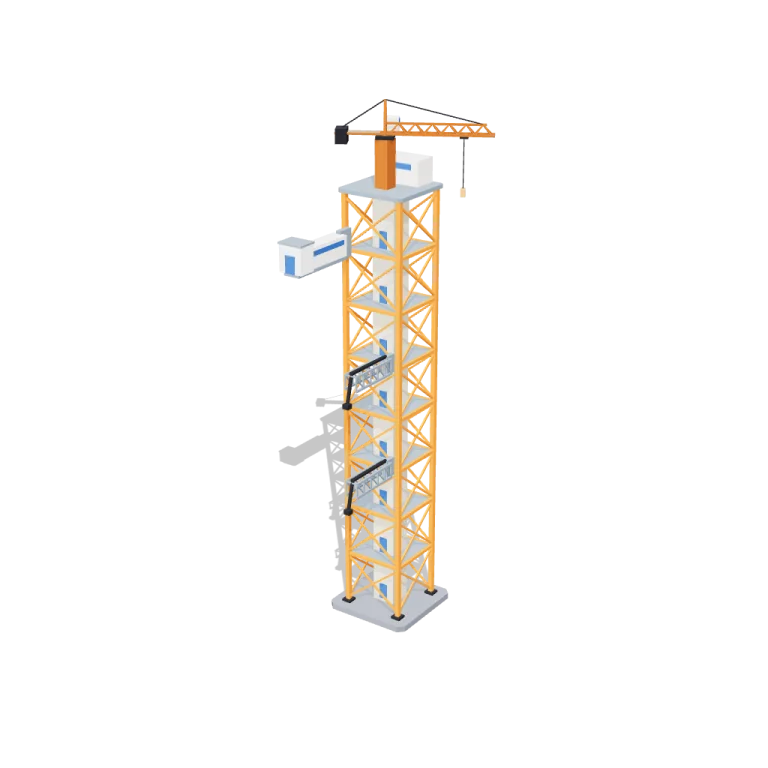 Service tower — free 3D model