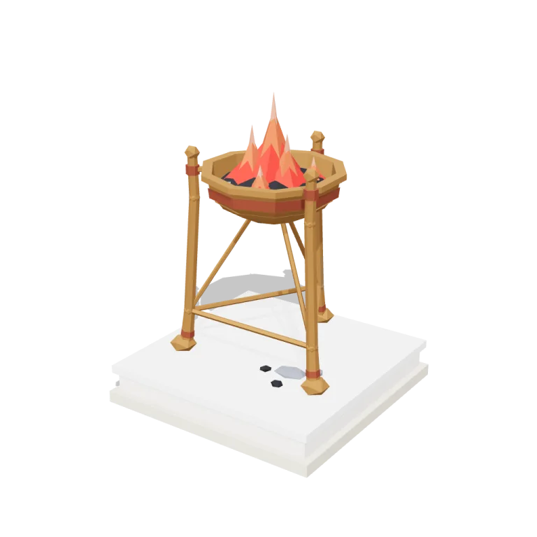 Braziers — free 3D model