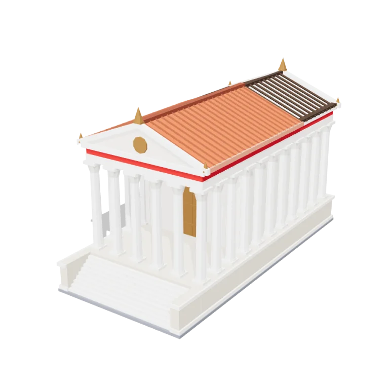 Temple — free 3D model