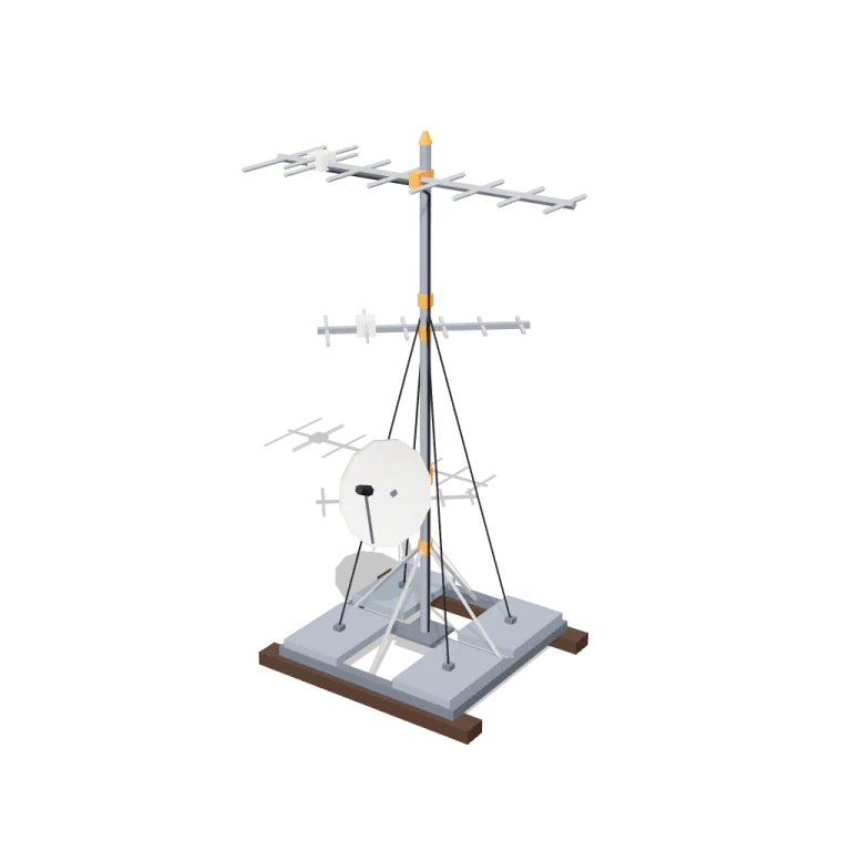 Aerials — free 3D model