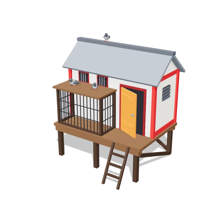 Pigeon coop — free 3D model