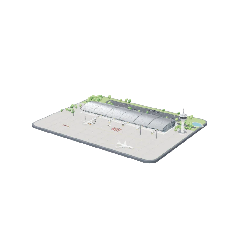 Sân bay Tân Sơn Nhất, TP. Hồ Chí Minh — free 3D model