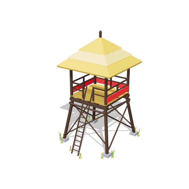 Lookout platform — free 3D model