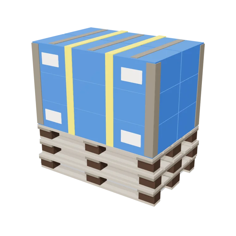 Pallets — free 3D model