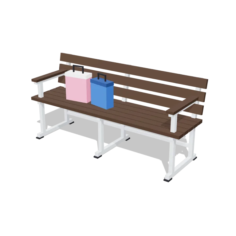 Benches — free 3D model