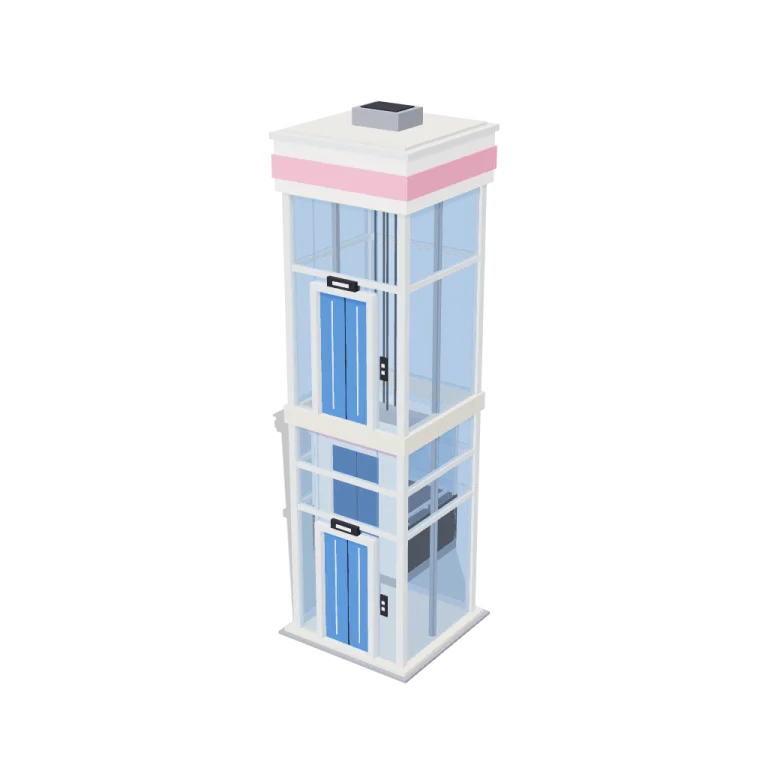 Glass lift — free 3D model