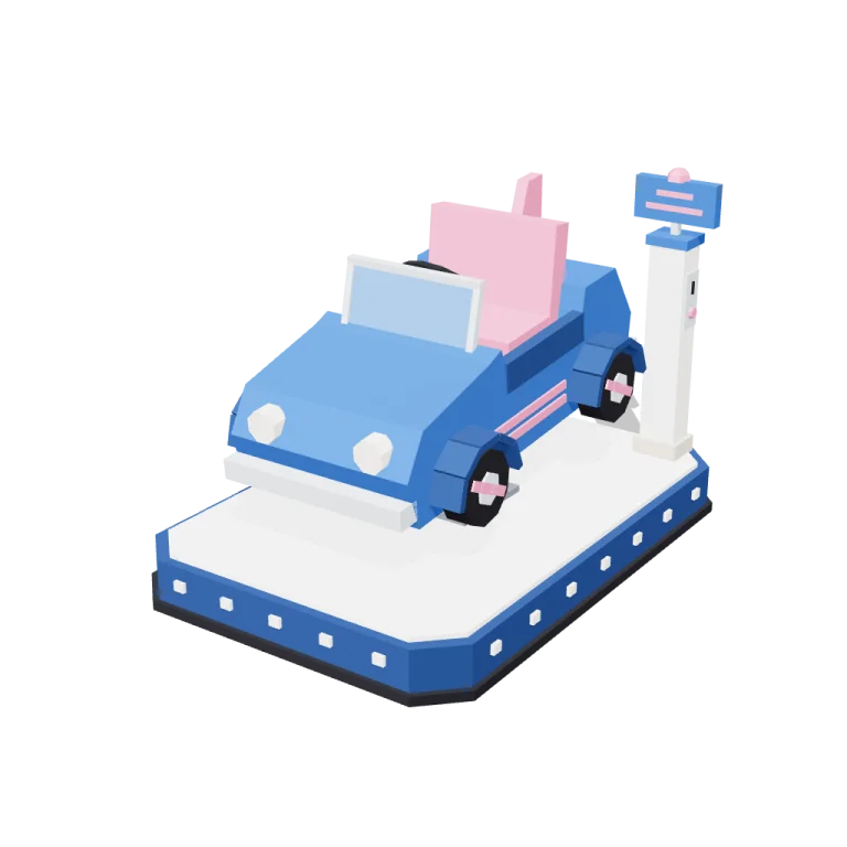 Kiddie ride — free 3D model