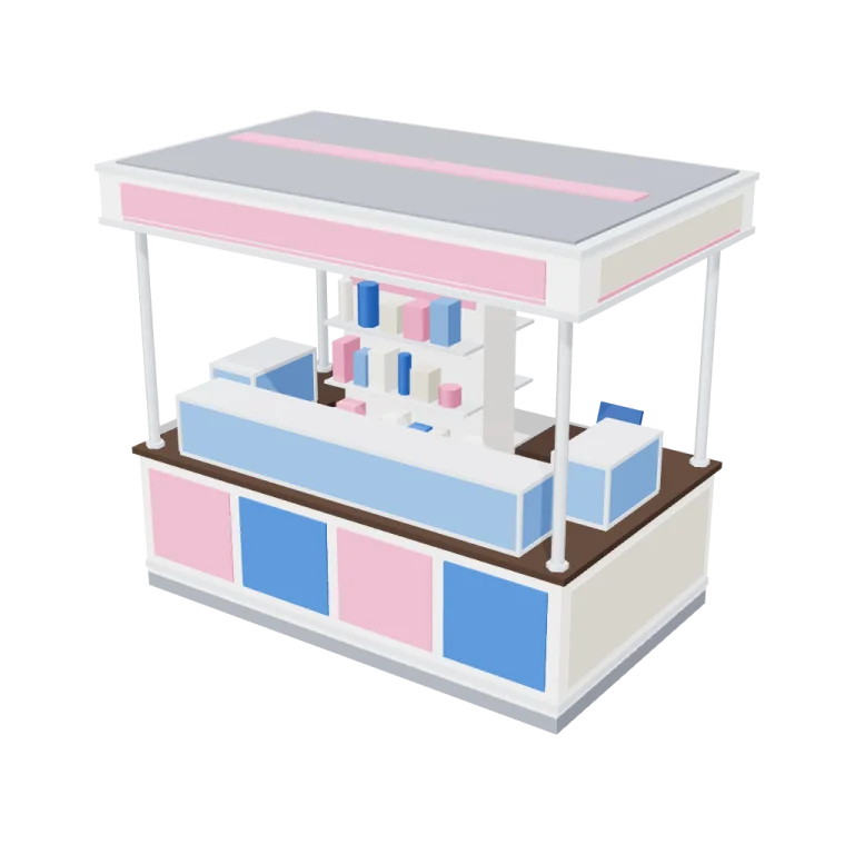 Kiosks — free 3D model