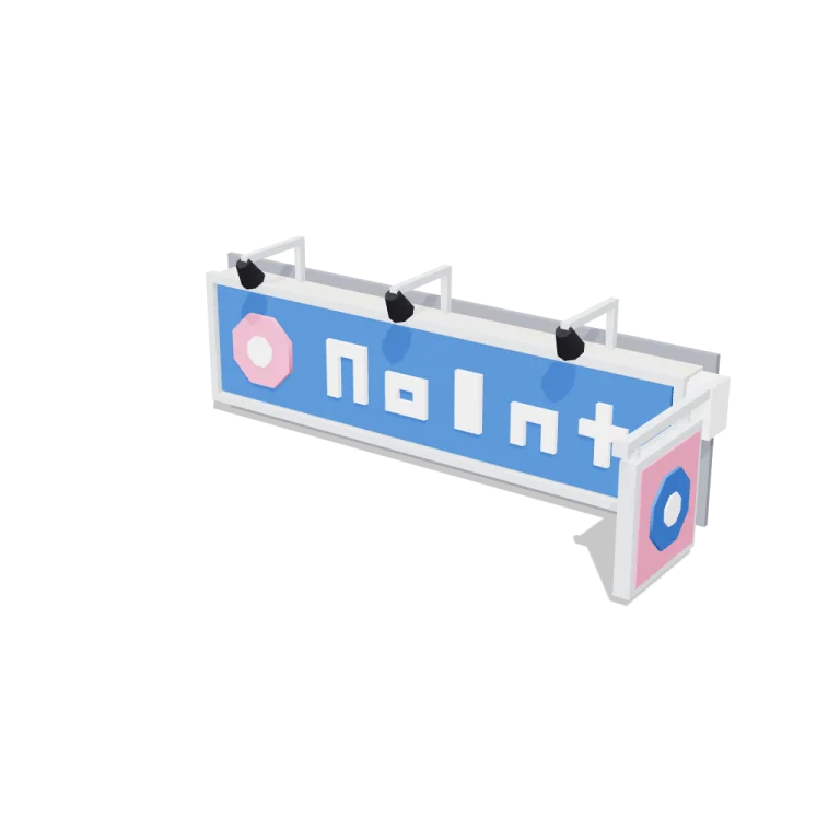 Shop signs — free 3D model