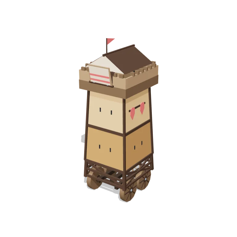 Siege tower — free 3D model