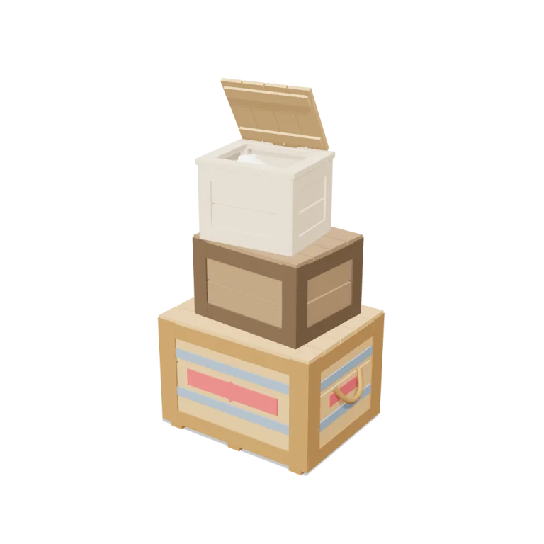 Supply crates — free 3D model