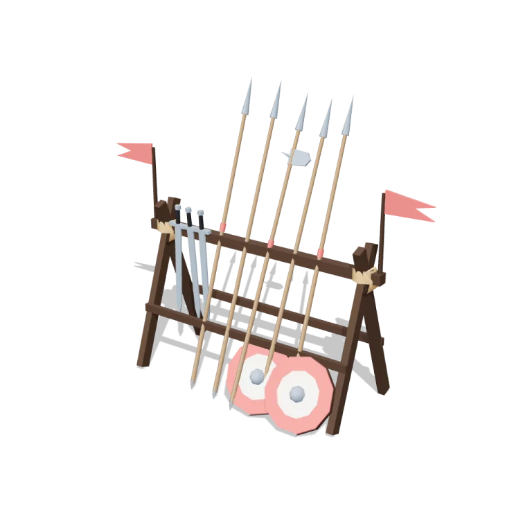 Weapon racks — free 3D model