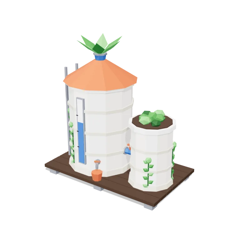 Water tanks — free 3D model