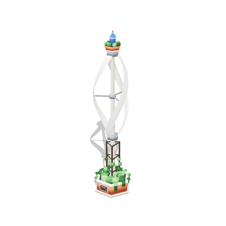 Wind spires — free 3D model