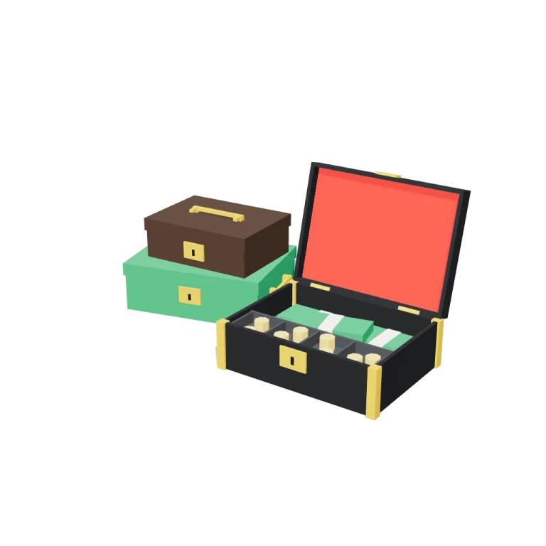 Cash boxes — free 3D model