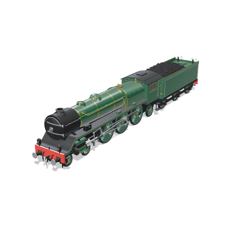 Steam Locomotive — free 3D model